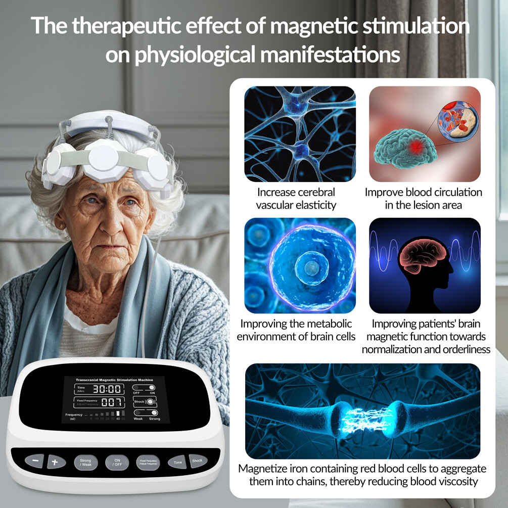 rTMS Transcranial Magnetic Stimulation Therapy Machine for Depression Stroke