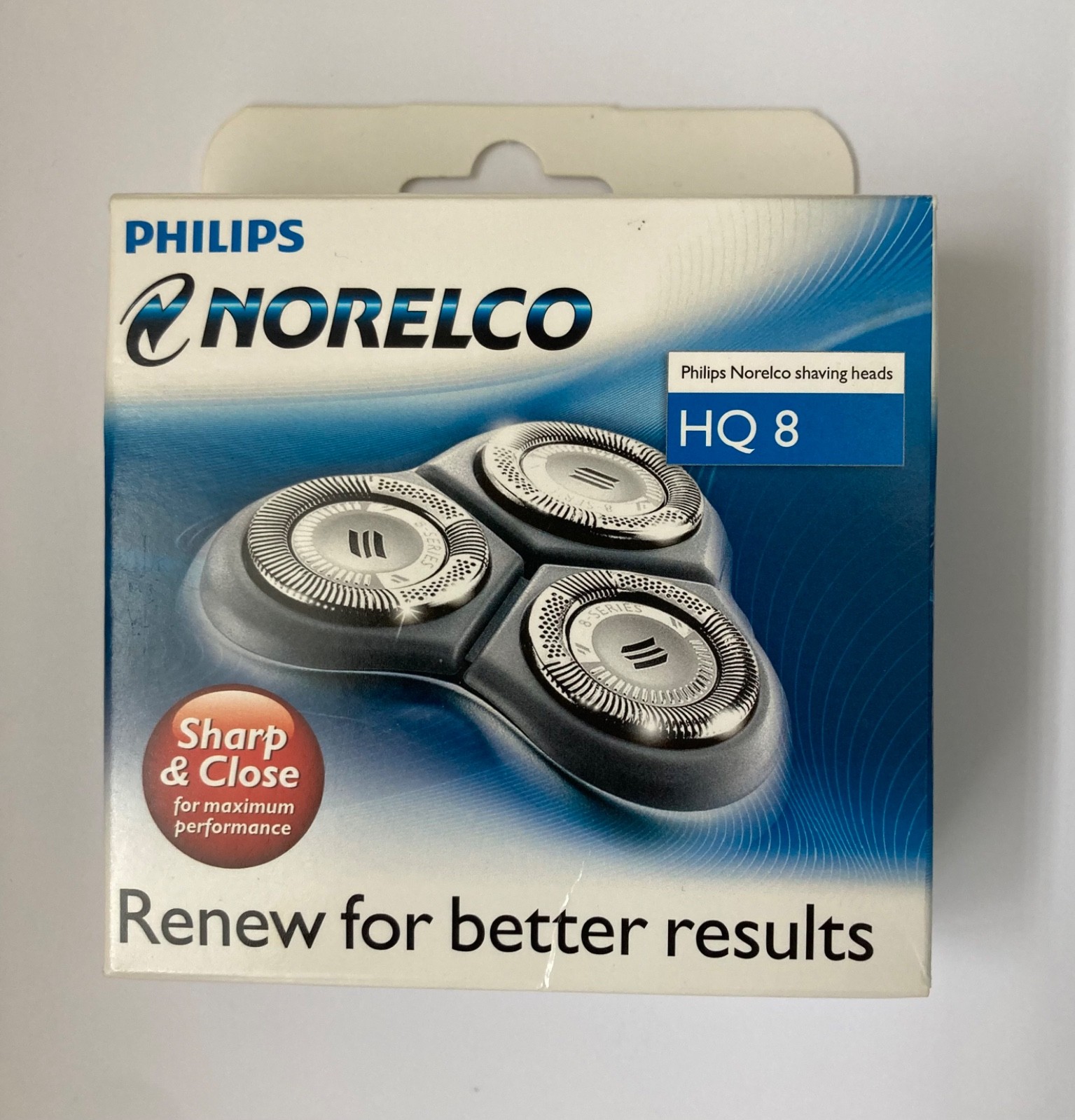 Genuine Philips norelco hq8 shaving heads sealed box
