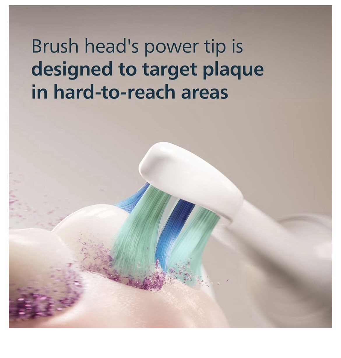 Philips Sonicare C2 Plaque Control Replacement Electric Toothbrush Head 3 Pack