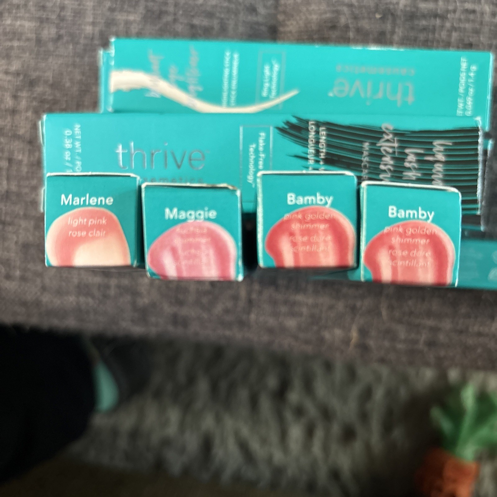 Thrive Sheer Strength Lip Plumping Peptide Gloss .15floz Buyer Choice Of Shade