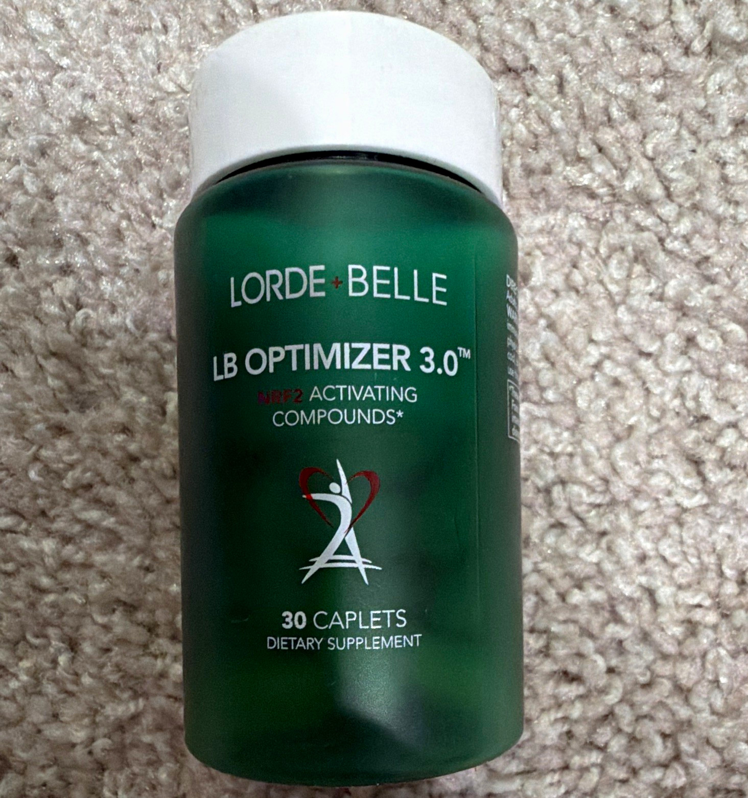 Lorde + Belle LB Optimizer 3.0 NRF2 Activating Supplement 30 Caplets LB-SU-001