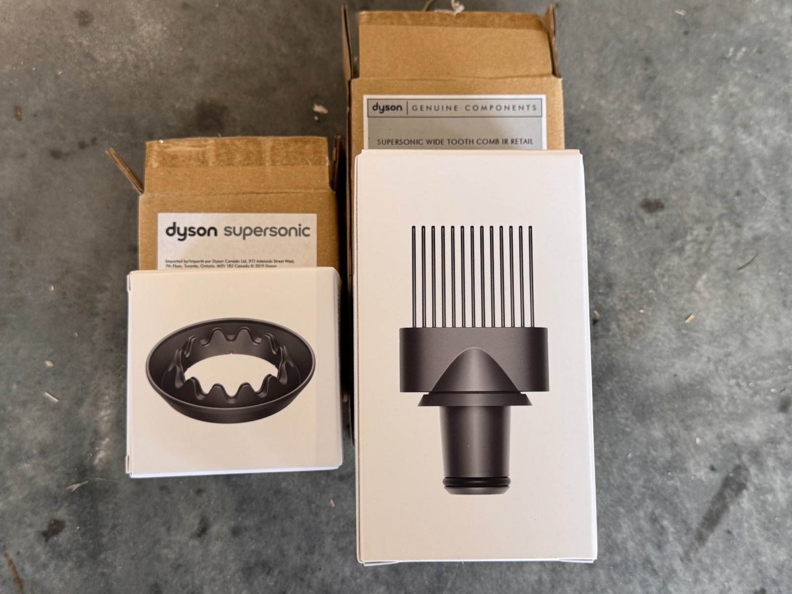 NEW Dyson Supersonic Attachments Bundle – Wide-Tooth Comb and Gentle Air