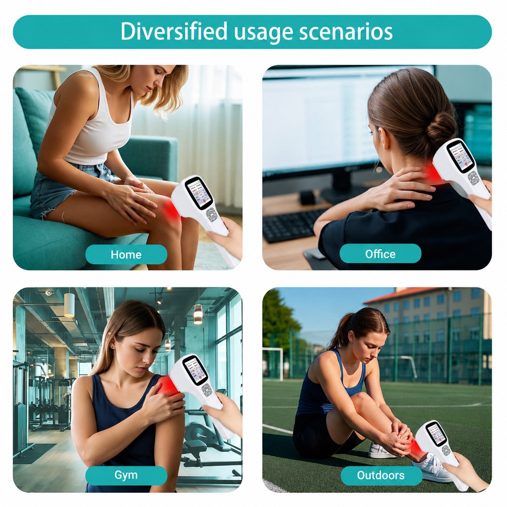 2.5W Cold Laser Therapy LLLT Device for Neck Back, Spinal Pain Relief 25 Diodes