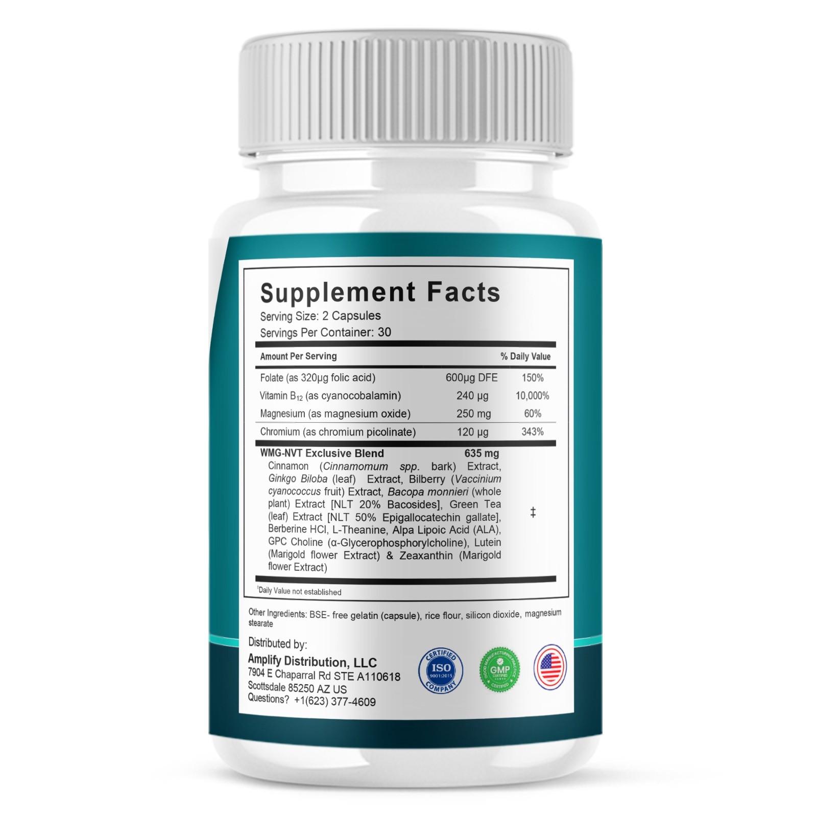 (5 Pack) Trimoryn Weight Support, Tri Moryn Keto Supplement (300 Capsules)