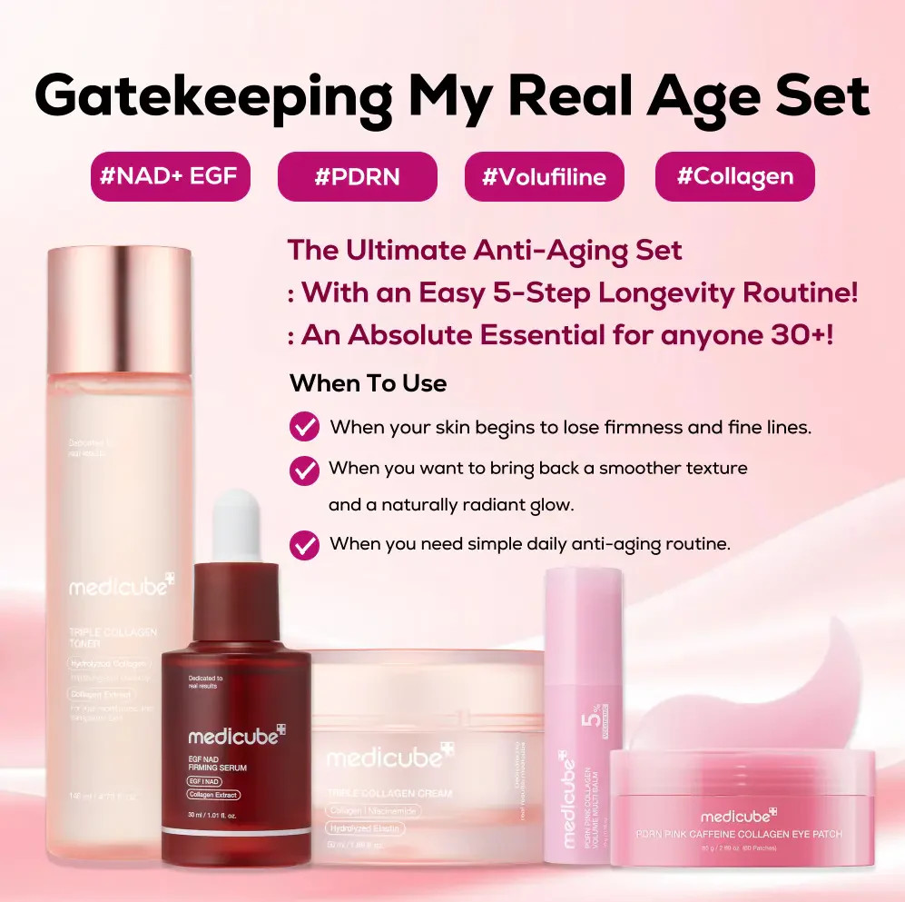 Medicube Gatekeeping My Real Age Set