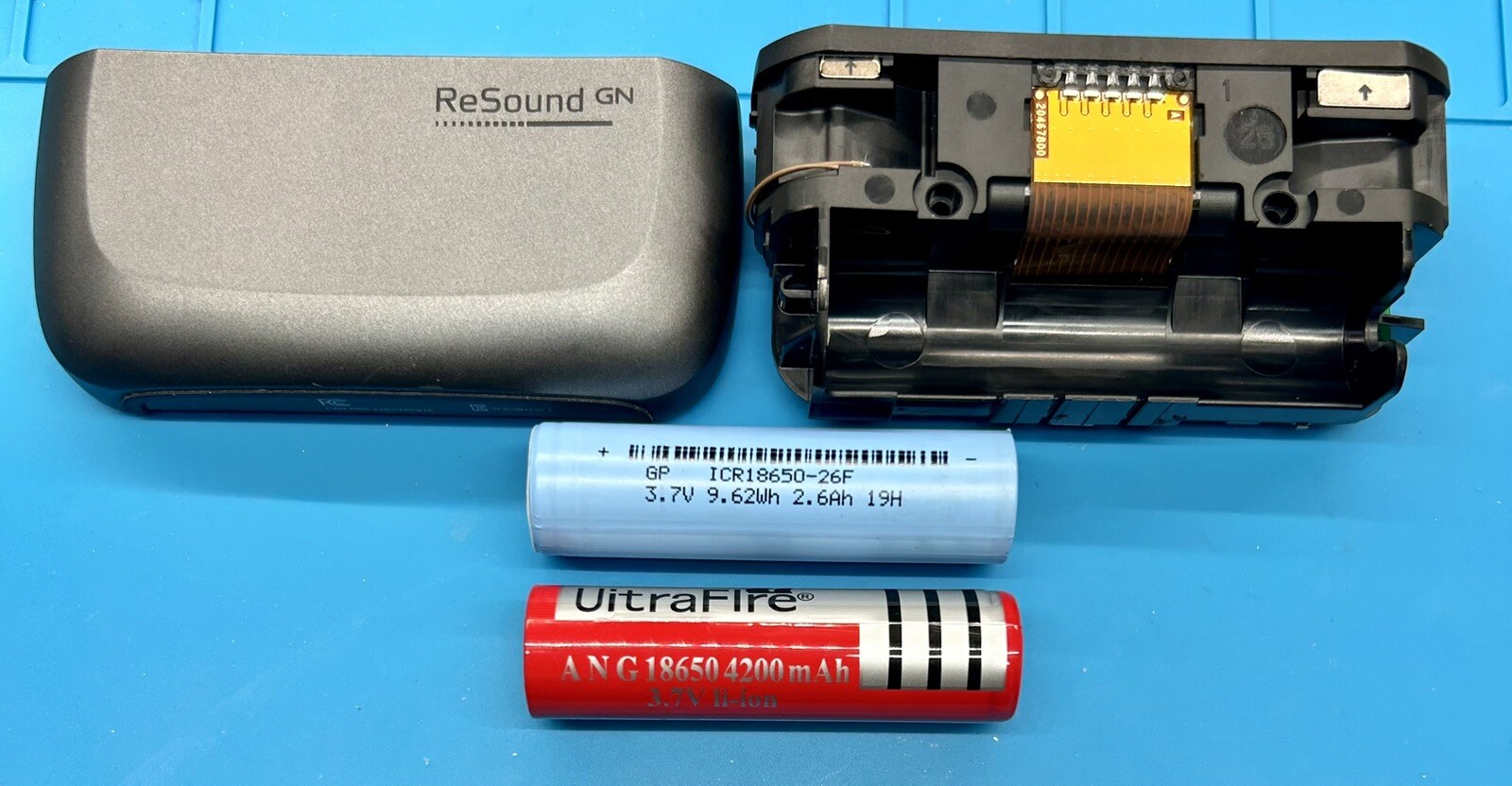 Resound Beltone Model C-1 Hearing Aid Charging Case NEW USB Port & Battery (144)