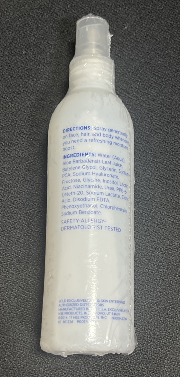 AUTHENTIC Nu Skin Nuskin NaPCA Moisture Mist Hydration Refresh Brand NEW sealed
