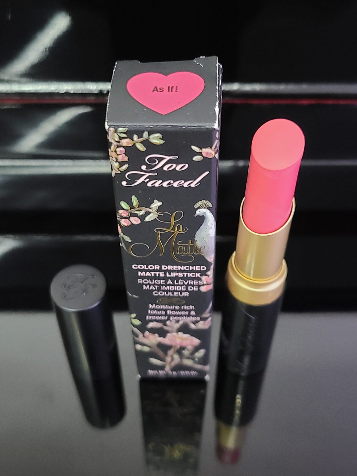 Too Faced La Matte Color Drenched Matte Lipstick AS IF!