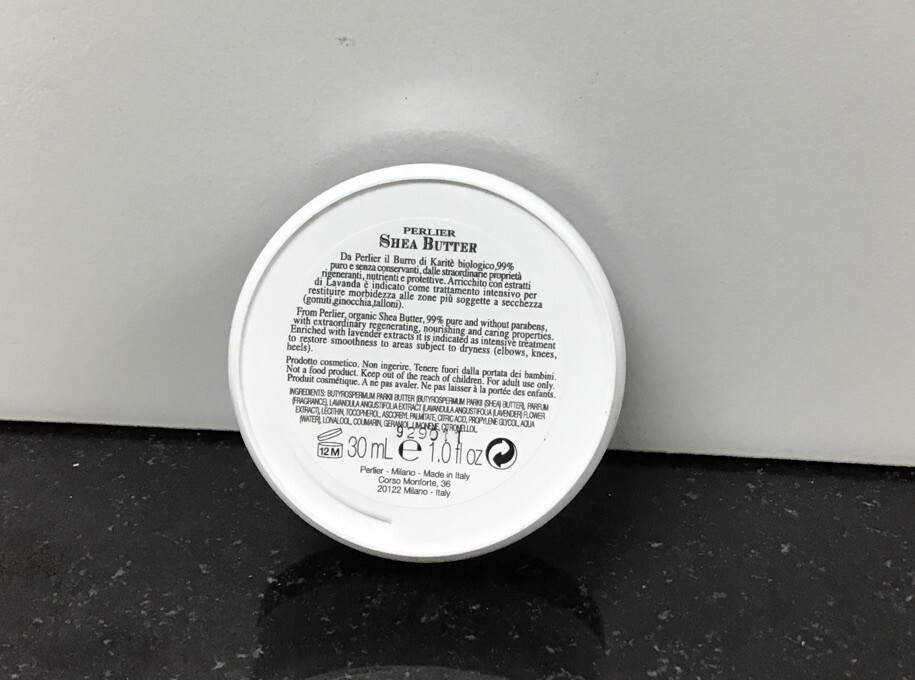 perlier 99% pure shea butter with lavender extract 1 oz New as pictures