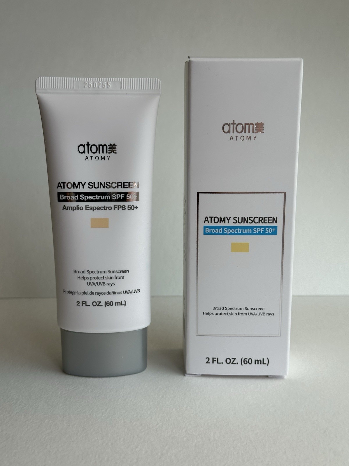 ATOMY Sunscreen (BEIGE) SPF 50+ Exp. 04/2027. U.S. SELLER.
