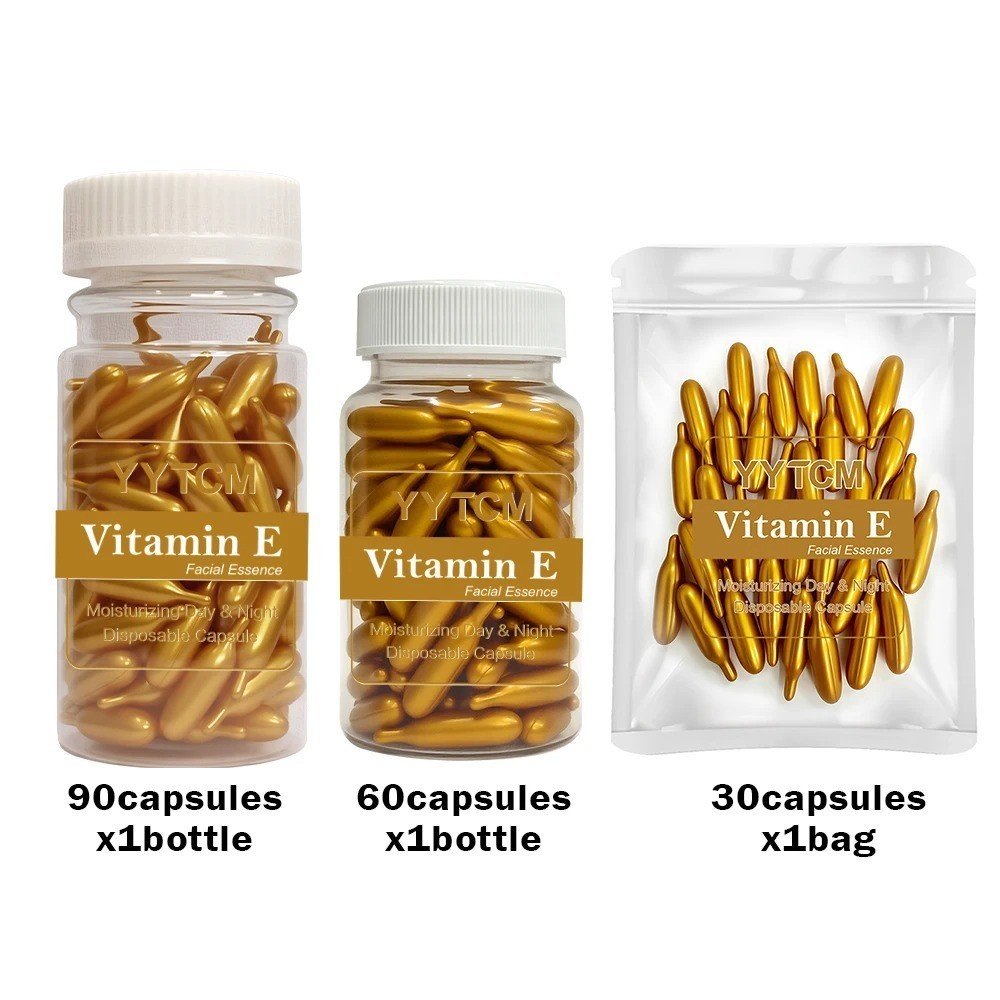 New Vitamin E Serum Capsules Hydrating Facial Essence Fast Shipping