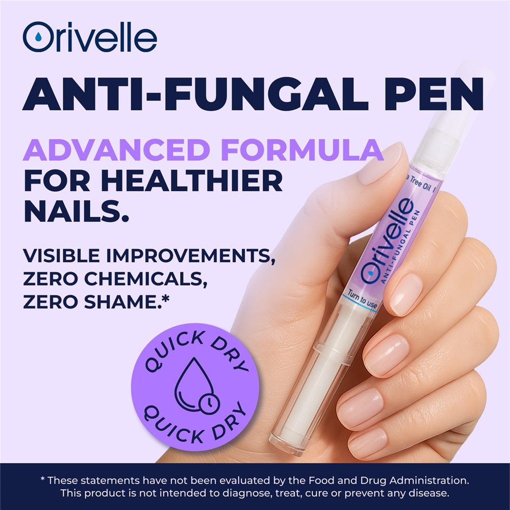 1/3X Nail Fungus Pen Professional Repair&Strengthening Solution with Tea Tree
