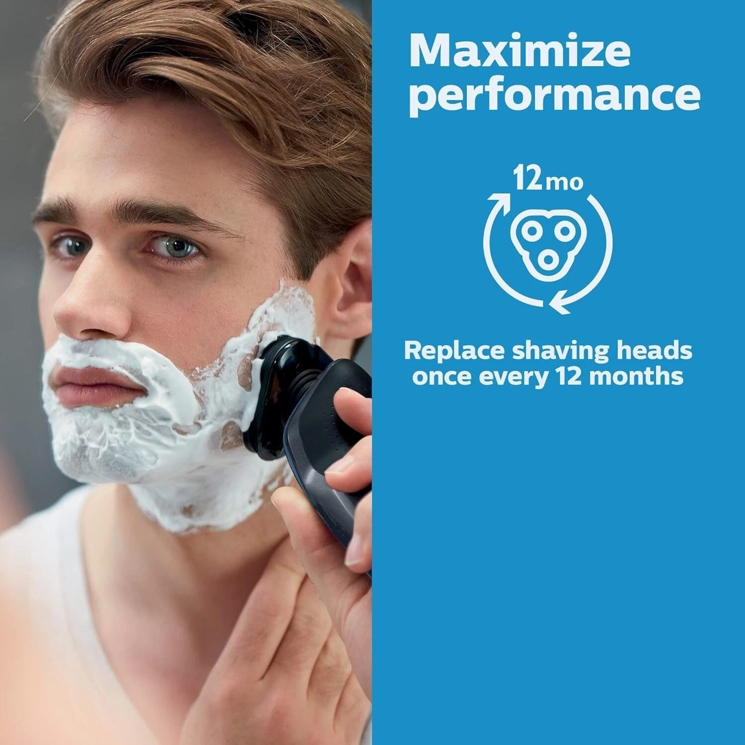 Philips Norelco SH60/72 Series 6000 Electric Shaver Replacement Head Blades