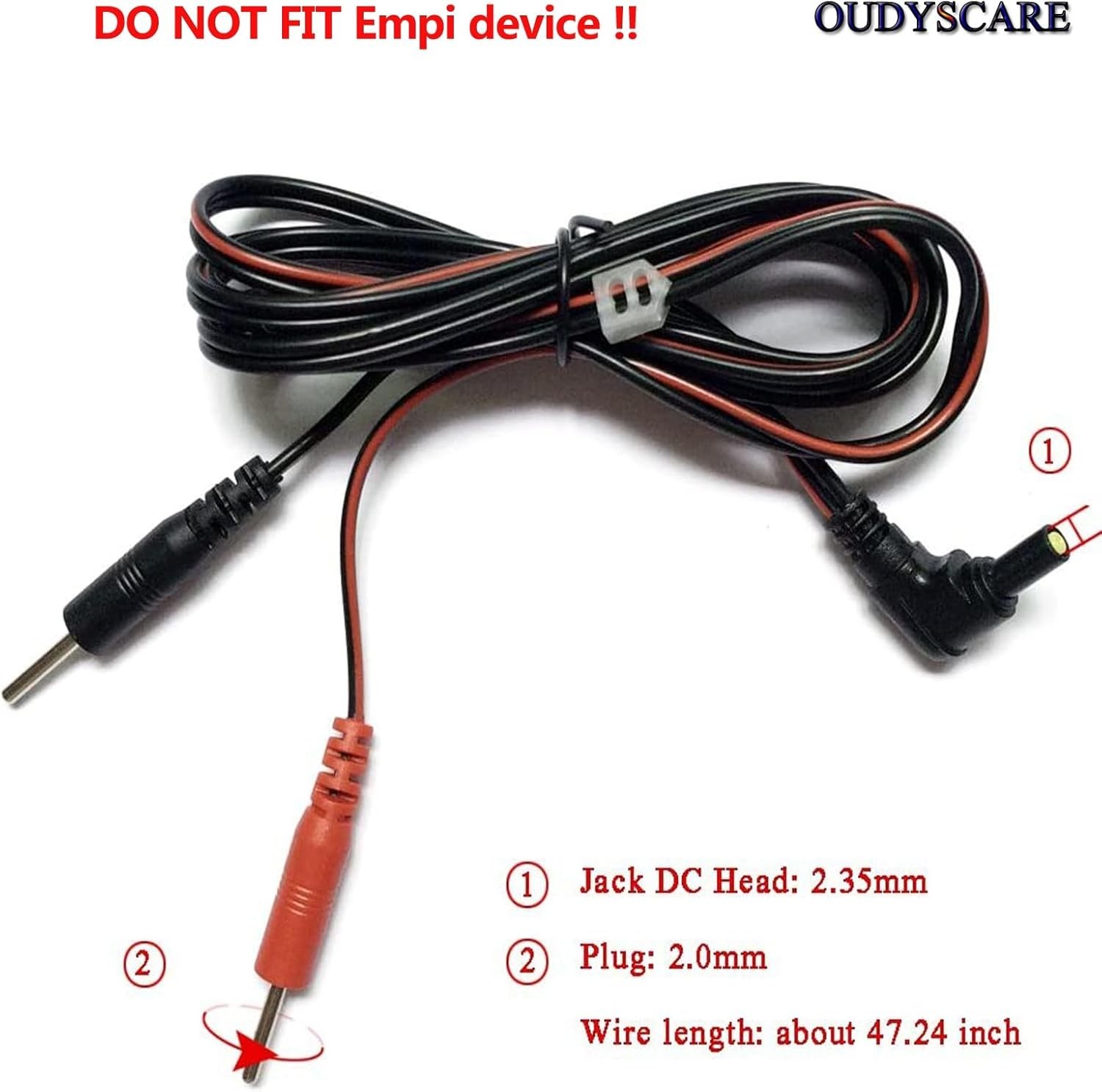 TENS Unit Replacement Lead Wires – Compatible with TENS 7000, TENS 3000 – Not…