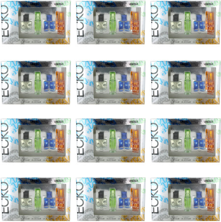 Marc Ecko (M) 4 piece set: Miniature EDT 0.5 oz Spr SW -12PK