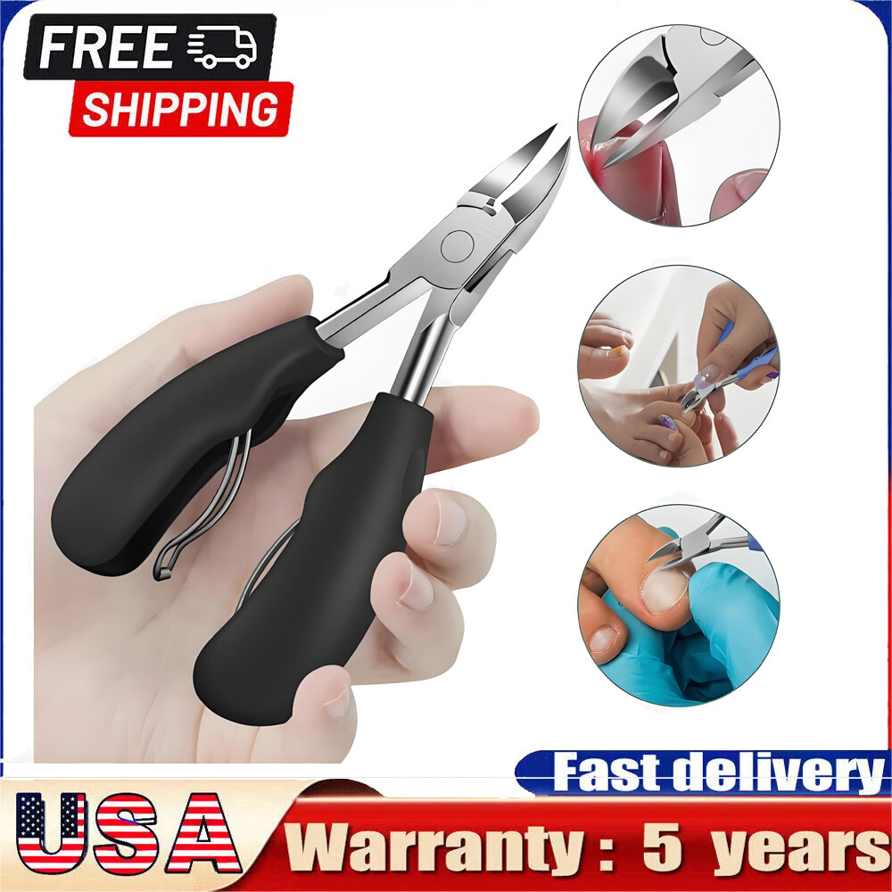 Nail Scissor Toenail Clipper For Thick Ingrown Toe Nail Heavy Duty Precision