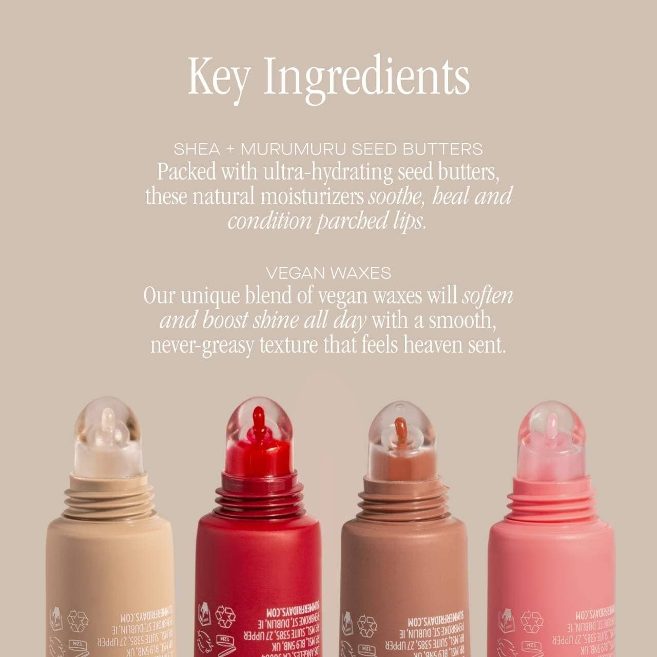 NIB 100% Authentic Summer Fridays Lip Butter Balm Treatment,0.5oz,10 colors