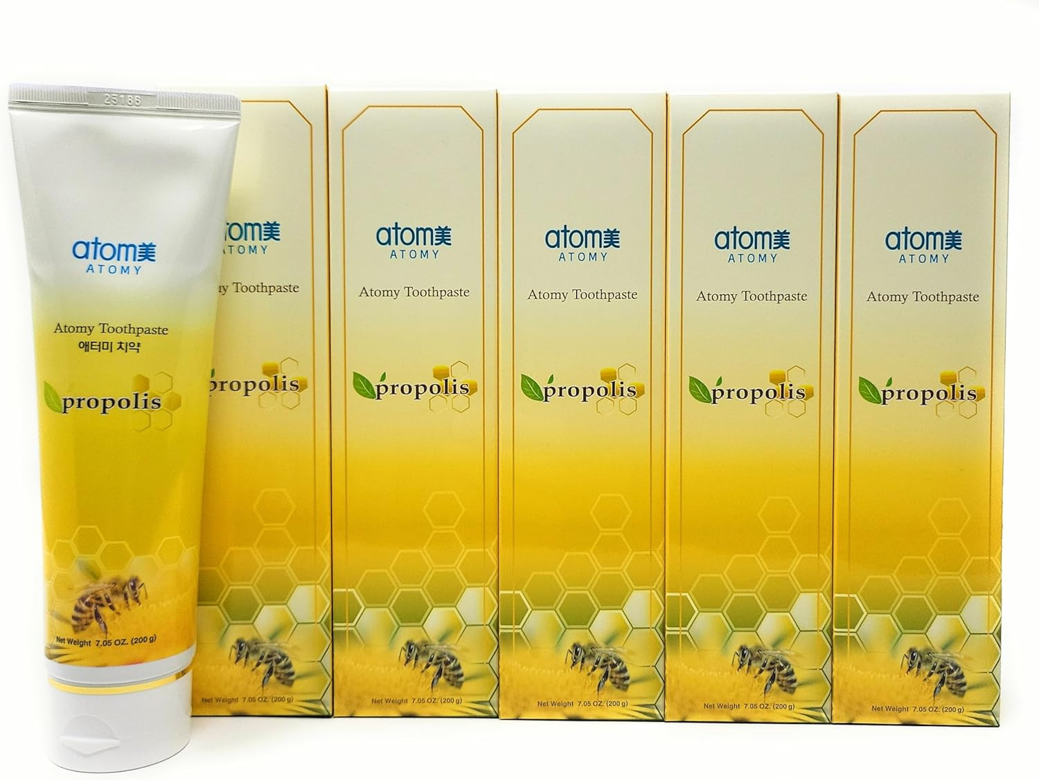 “Ultimate Oral Care Bundle: Atomy Natural Toothpaste with Propolis & Green Tea E