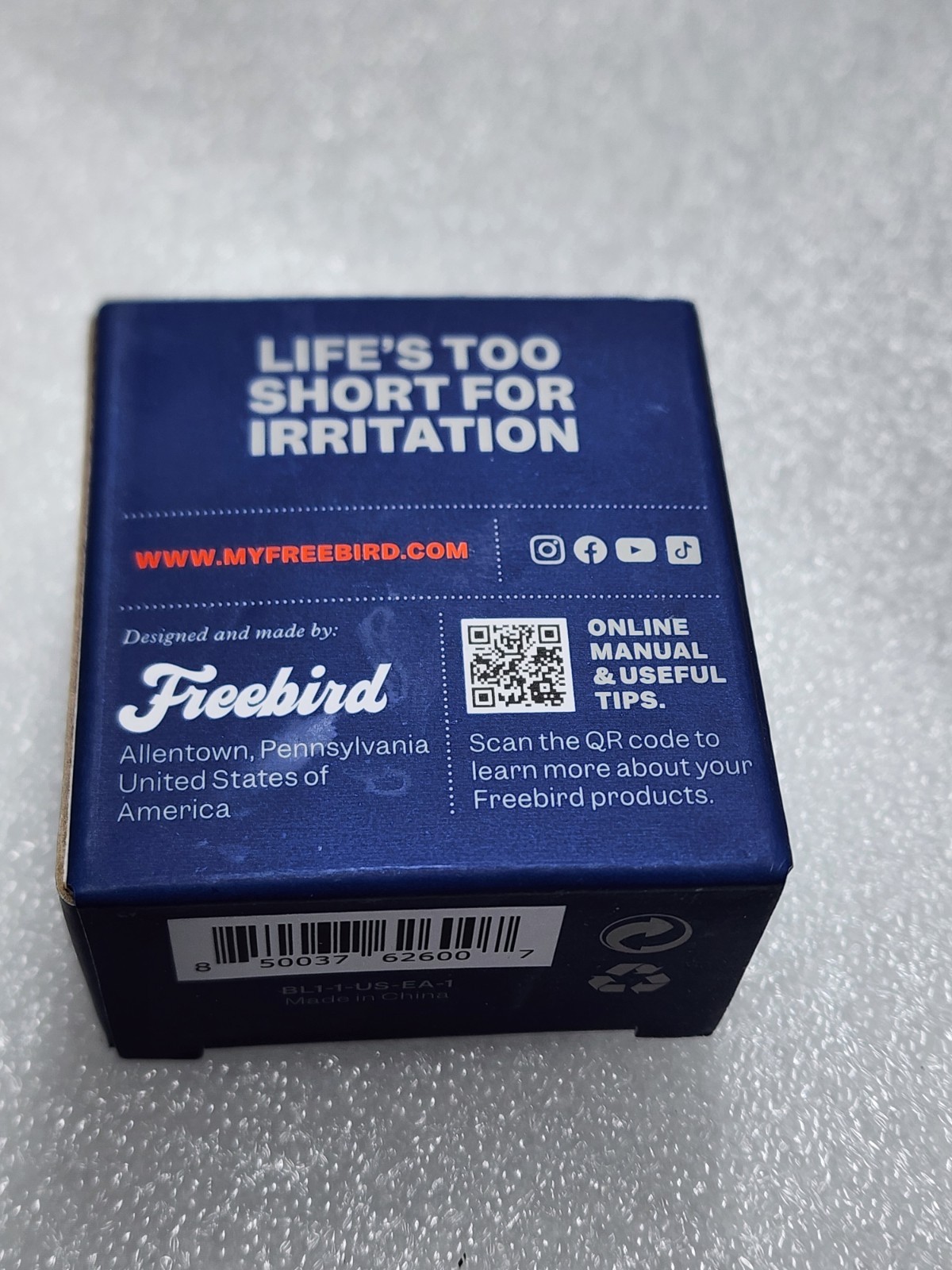 Freebird Flex Series Blade Refill Shaver Blades Replacement Head, Black