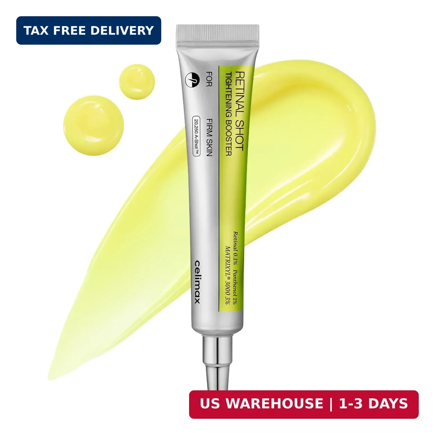celimax The Vita A Retinal Shot Tightening Booster | 0.1% Retinal, 3% Matryxyl,
