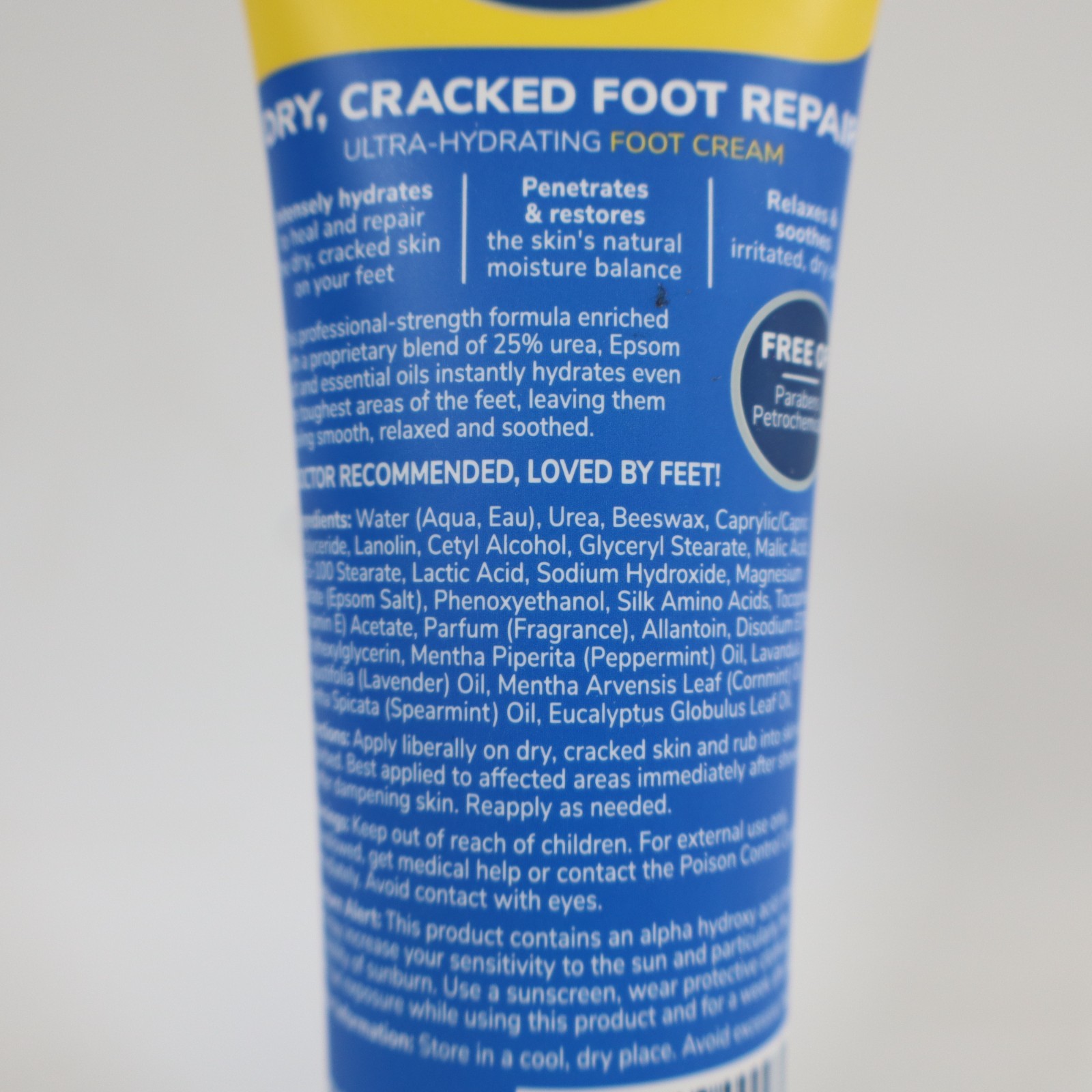 3 PACK Dr. Scholl’s Dry, Cracked Foot Repair Ultra-Hydrating Foot Cream 3.5oz EA