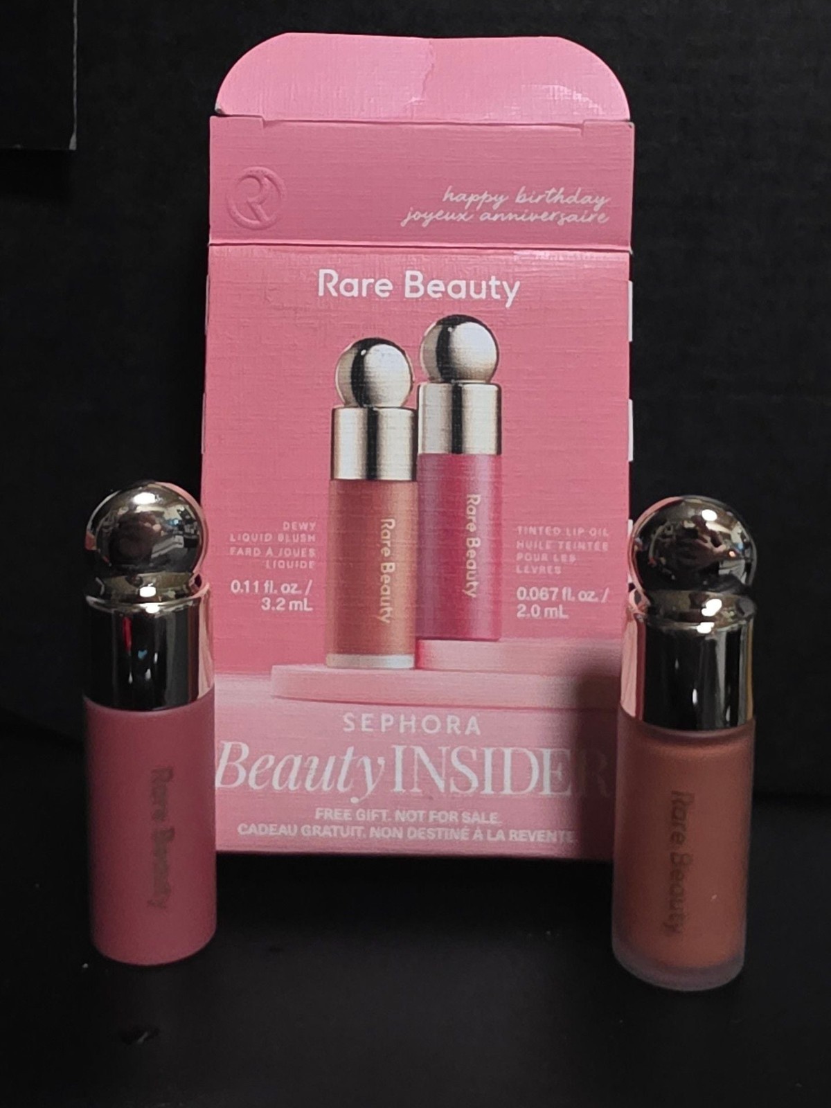 Rare Beauty Duo Set (Mini Soft Pinch Dewy Liquid Blush & Tinted Lip Oil)