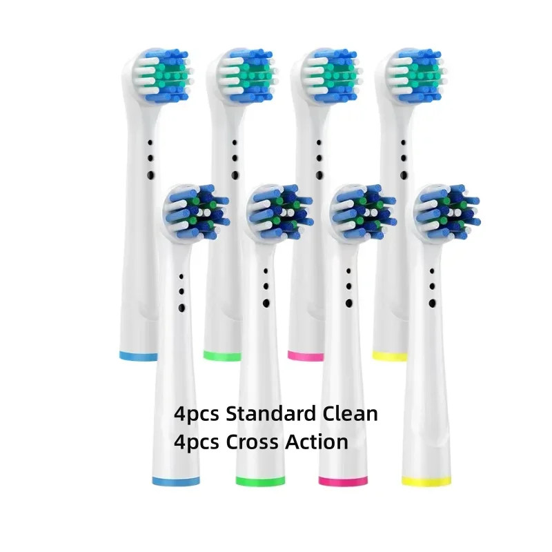 Replacement Toothbrush Heads Fits Oral B Electric Brush Refills DuPont Bristles