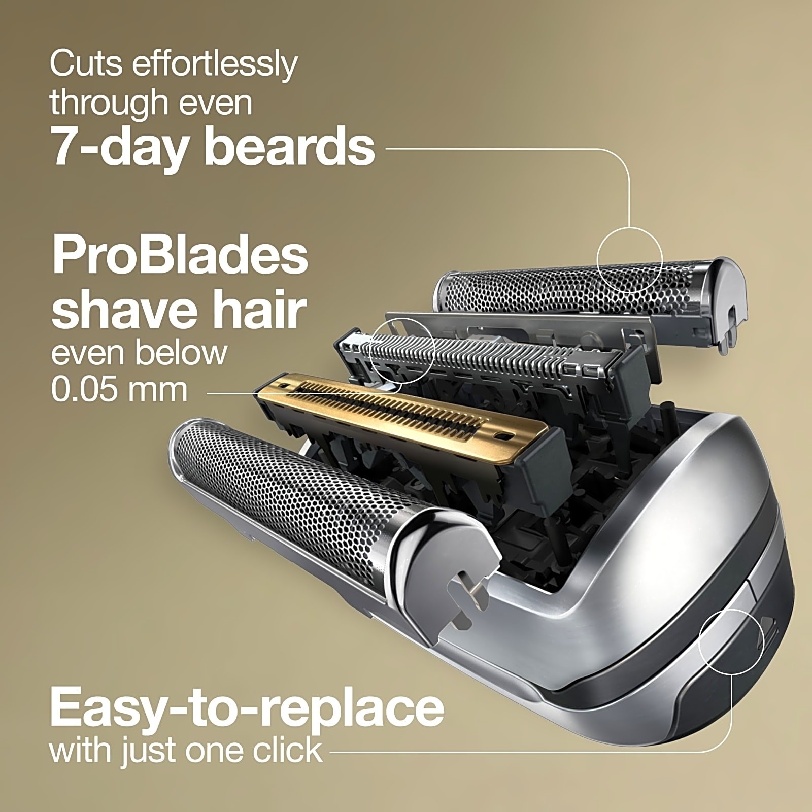 Braun 94M Shaver Head Replacement Part Series 9 Pro