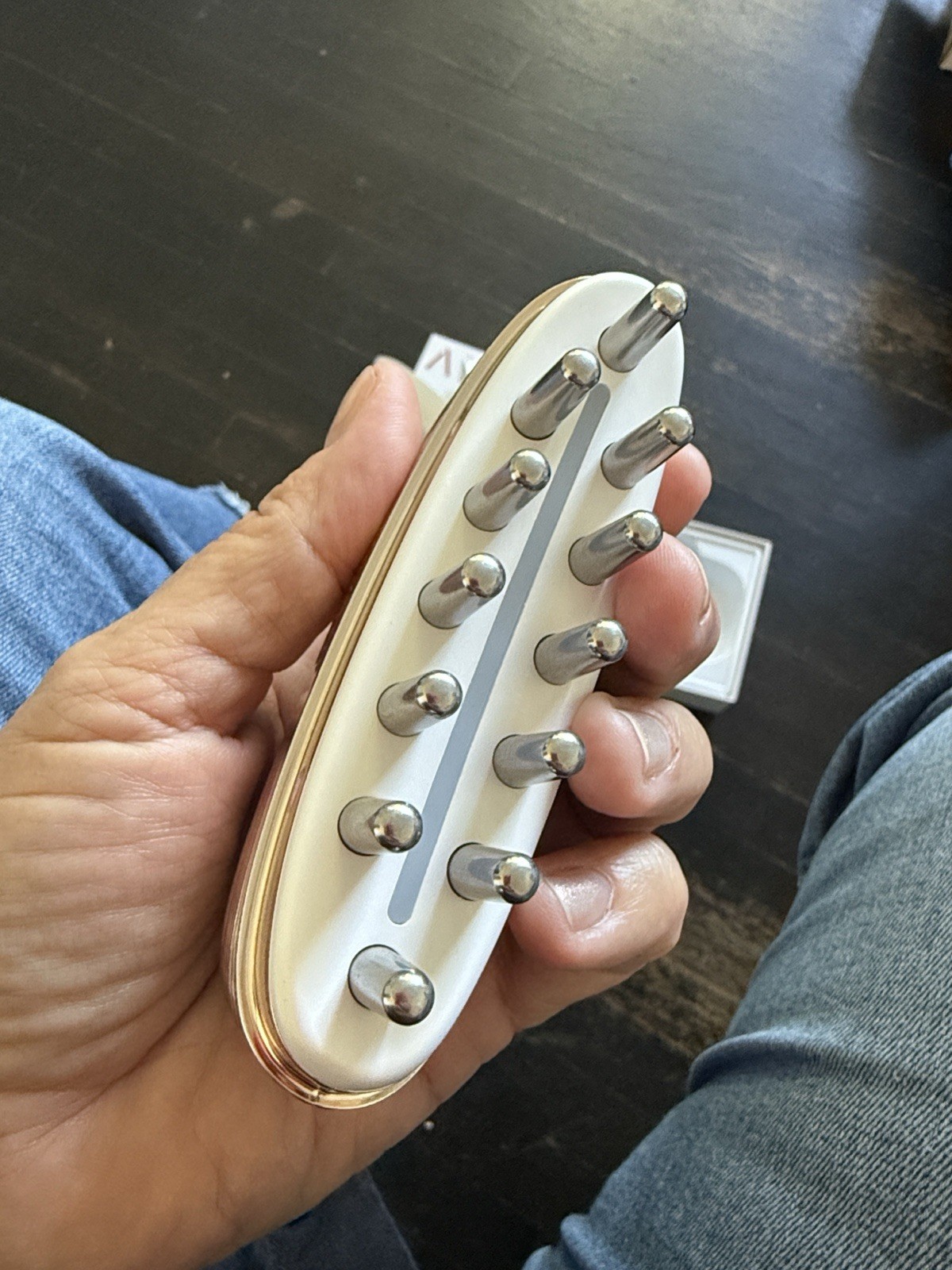 ANLAN 2-in-1 Gua Sha Massager Face & Body & Scalp Comb ALMJ176