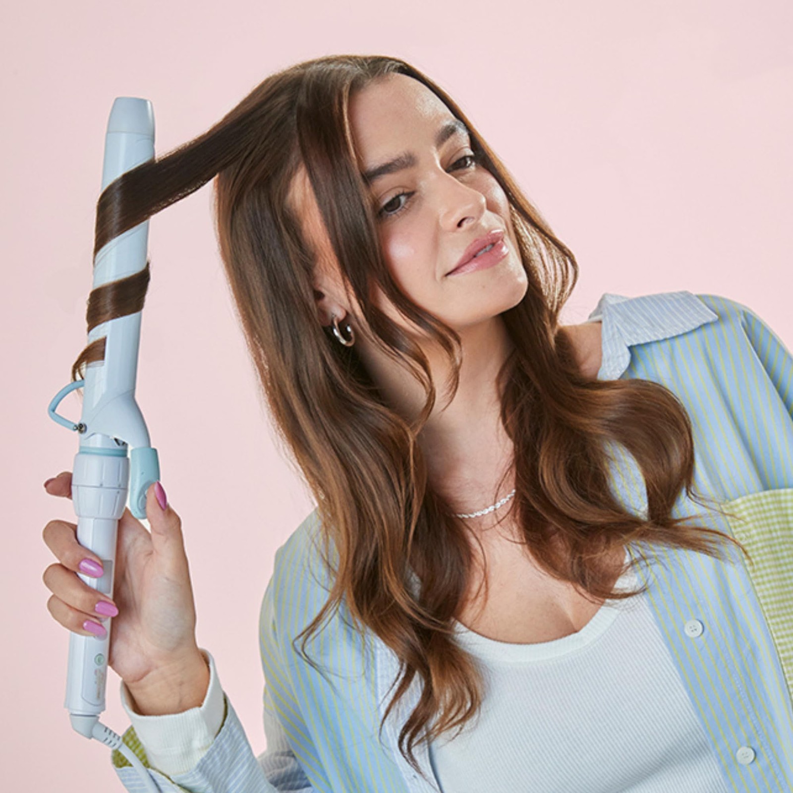 25″ Curling Iron Extended Barrel Attachment – Ceramic for Bouncy Curls