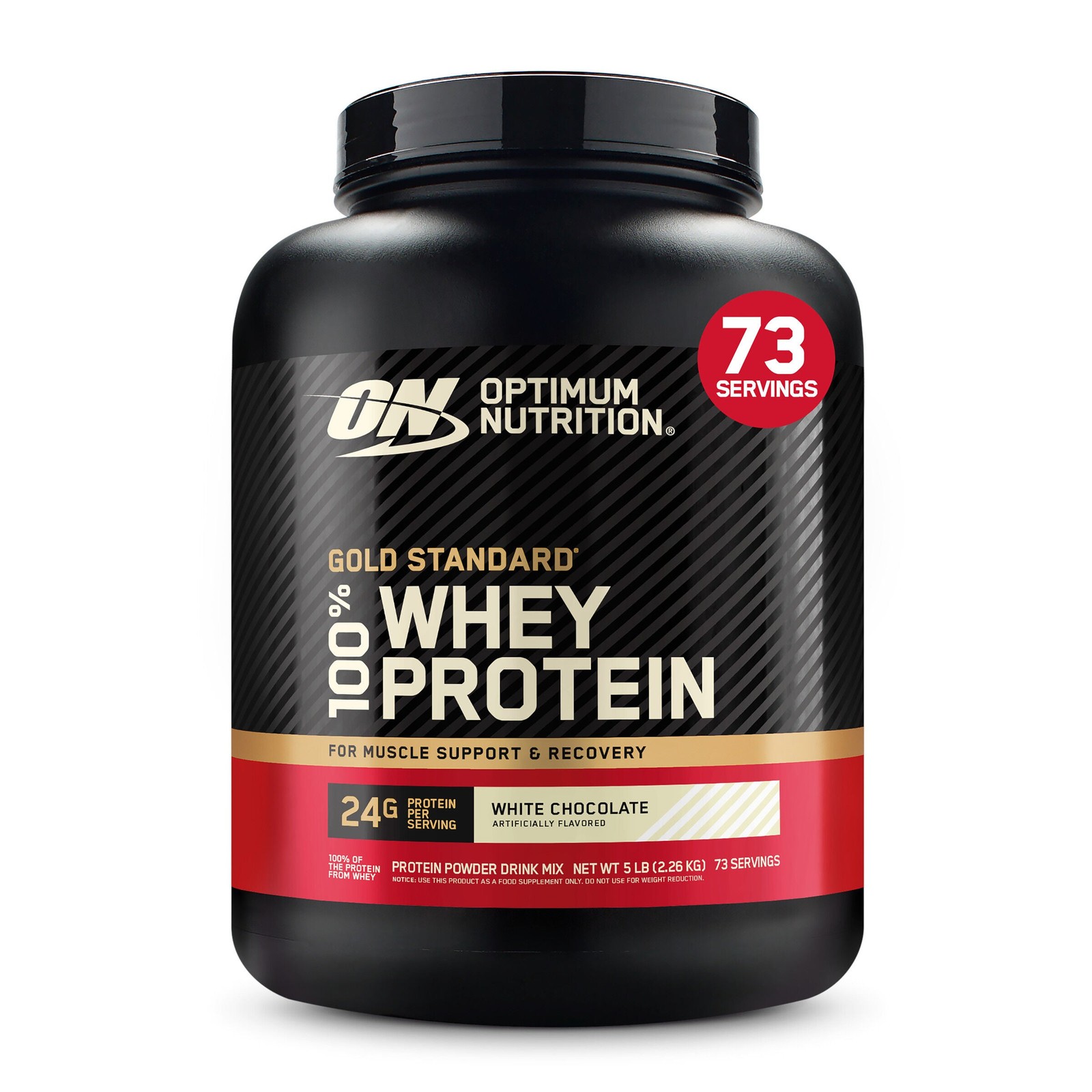 Gold Standard 100% Whey™ – White Chocolate (73 Servings)