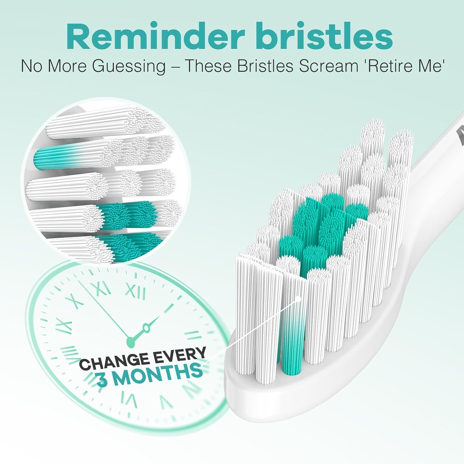 Philips Sonicare E Series Replacement Heads 3 Count White Toothbrush Heads