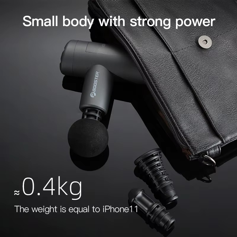 Booster Mini X Percussion Massage Gun Back and Neck Massager Electric Vibrato…