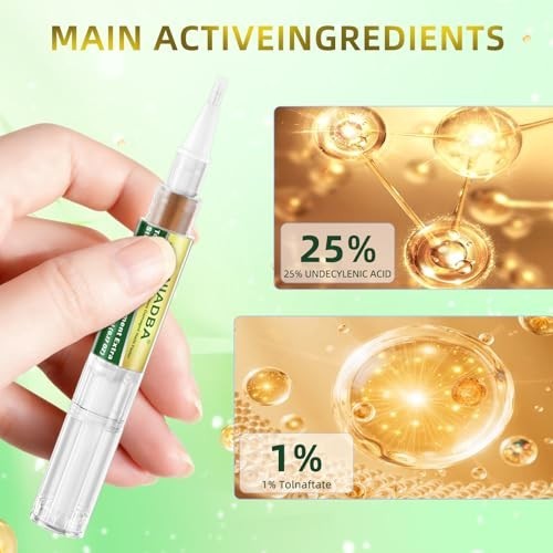 6PCS Nail Fungus Pen Anti Fungus Infection Nail Care Repair Pen Toenail