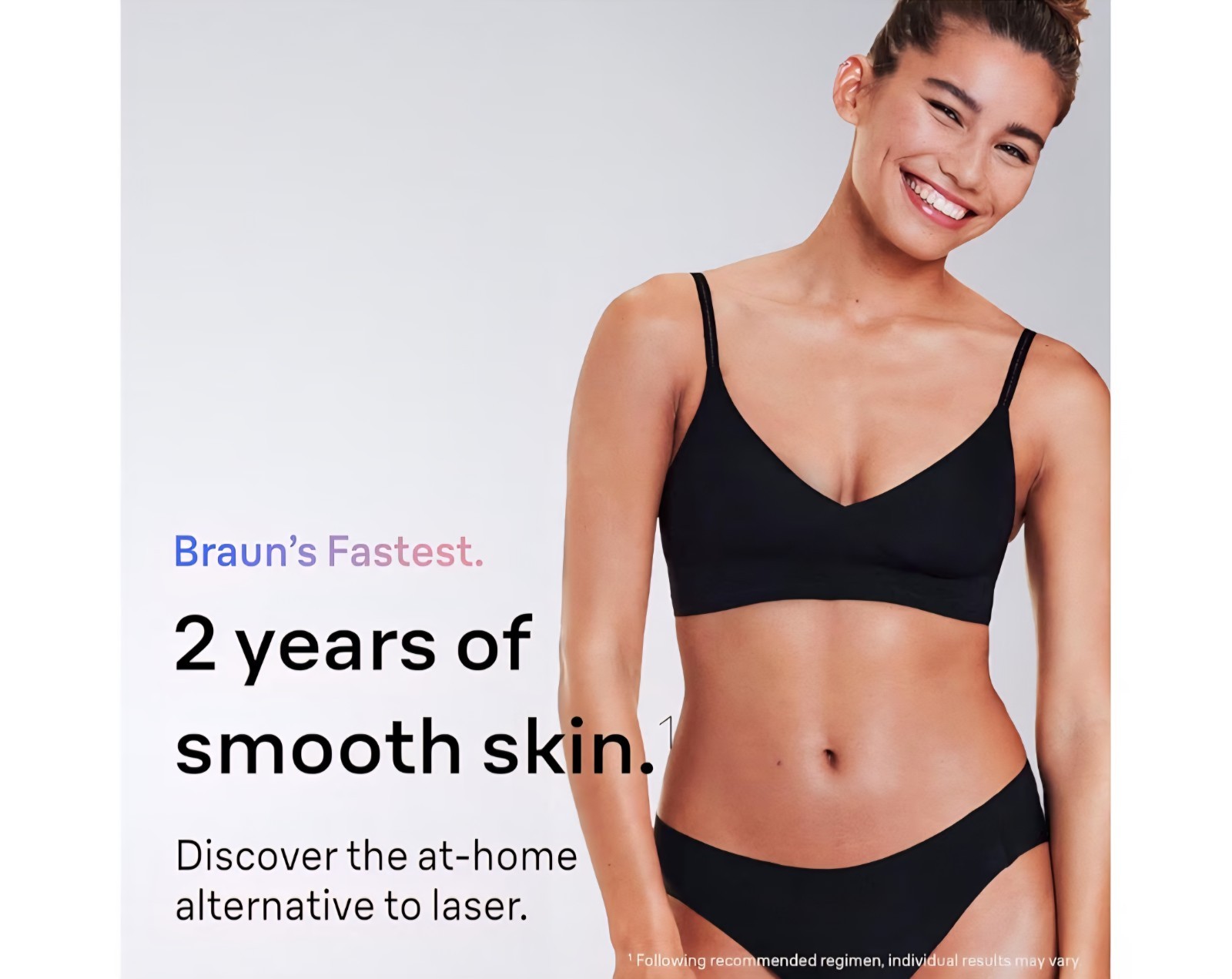 Braun Skin i·expert Smart IPL Hair Removal System Smart 4 Heads Vanity Case 6036