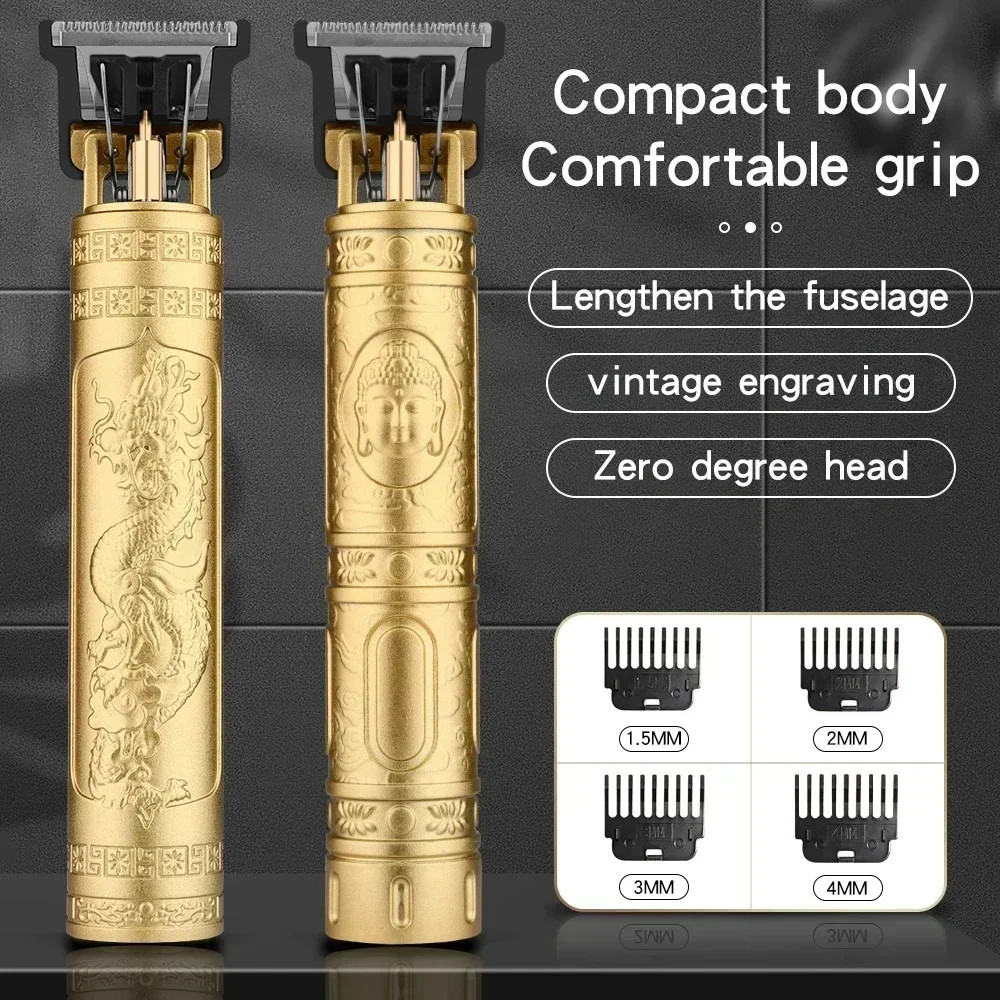 Portable Shaver Barber Cordless Electric Hair Cutting Machine USB Fast Charging