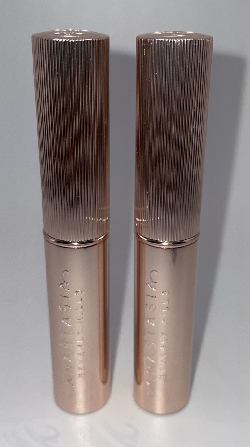 2x Anastasia Beverly Hills Brow Genius Brow Serum MINI .07oz,2 ml