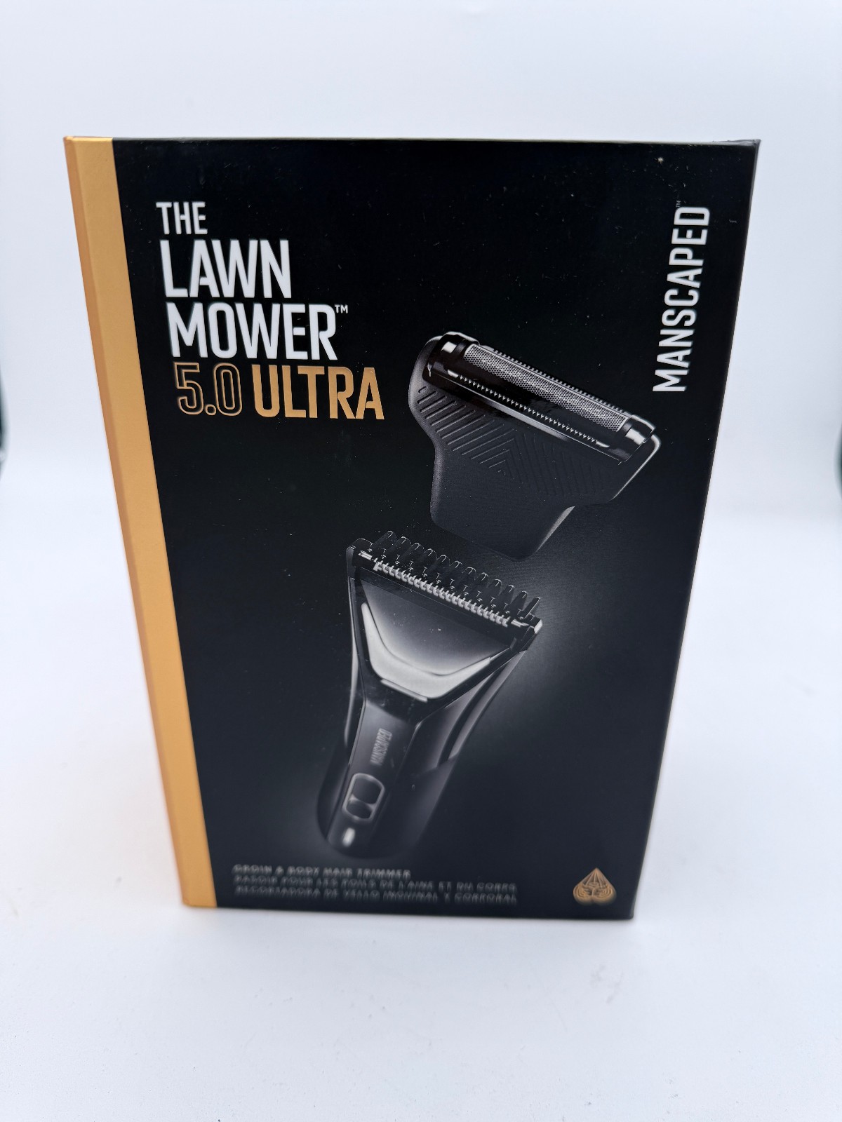 MANSCAPED The Lawn Mower® 5.0 Ultra Groin & Body Hair Trimmer with Dual-blades