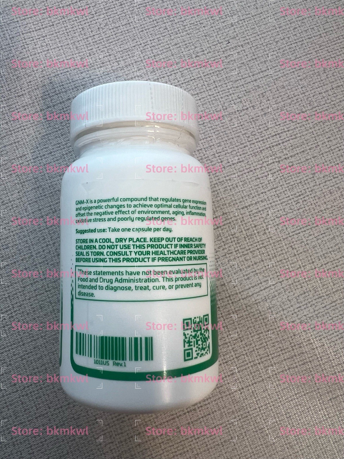3 Bottles Authentic Activz GNM-X 30 capsules Brand New (Exp. 2026)