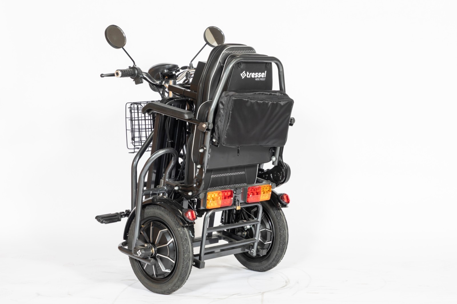 Gray Tressel FOLD2- Two Seater Foldable Electric Scooter