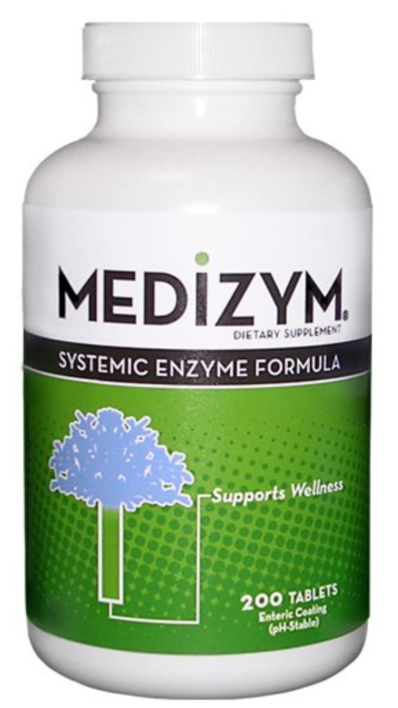 NATURALLY VITAMINS Medizym – Systemic Enzyme Formula 200 tabs
