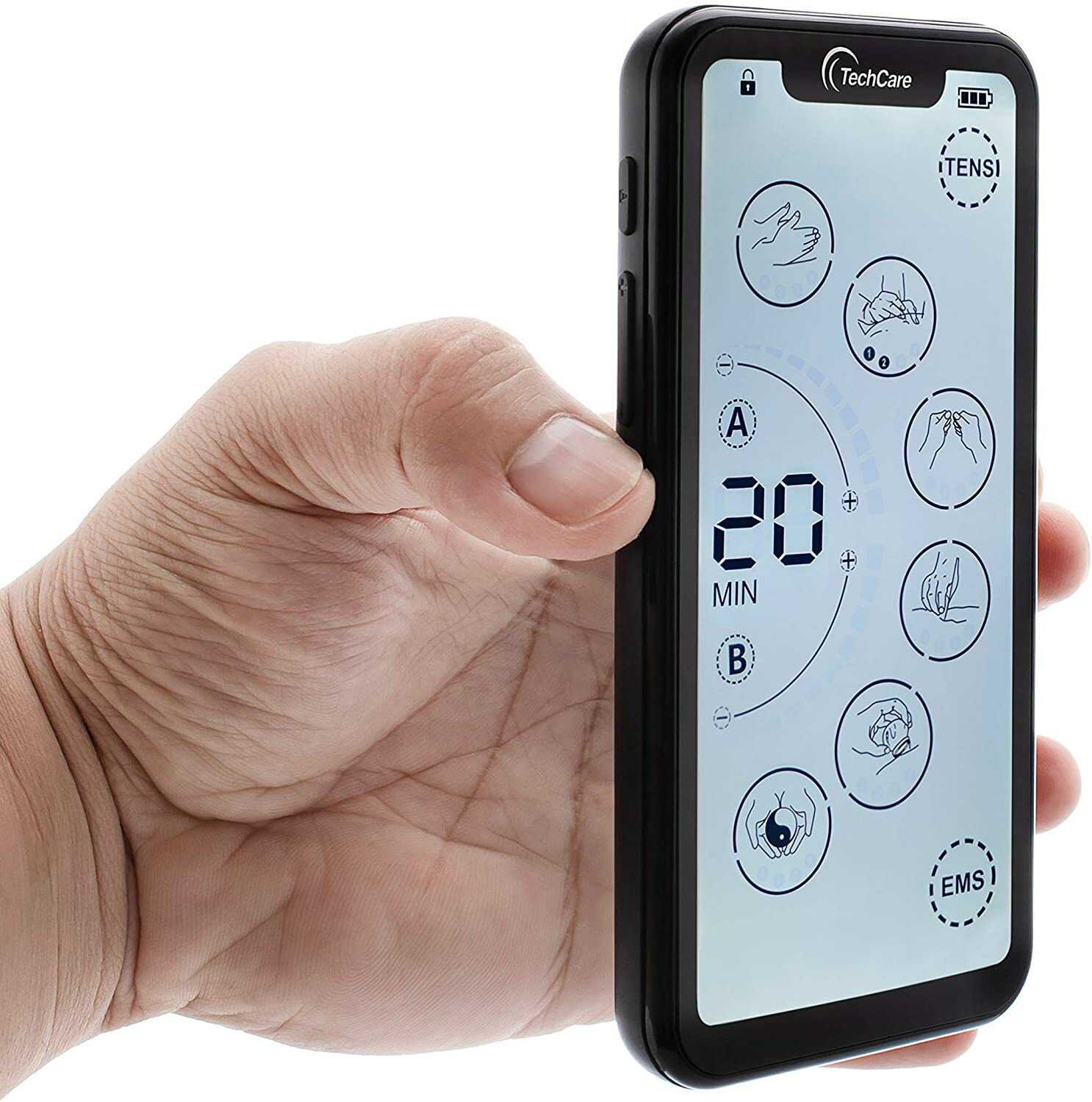 Best Rechargeable Touch Screen Professional Tens Ems Unit Muscle Stimulator