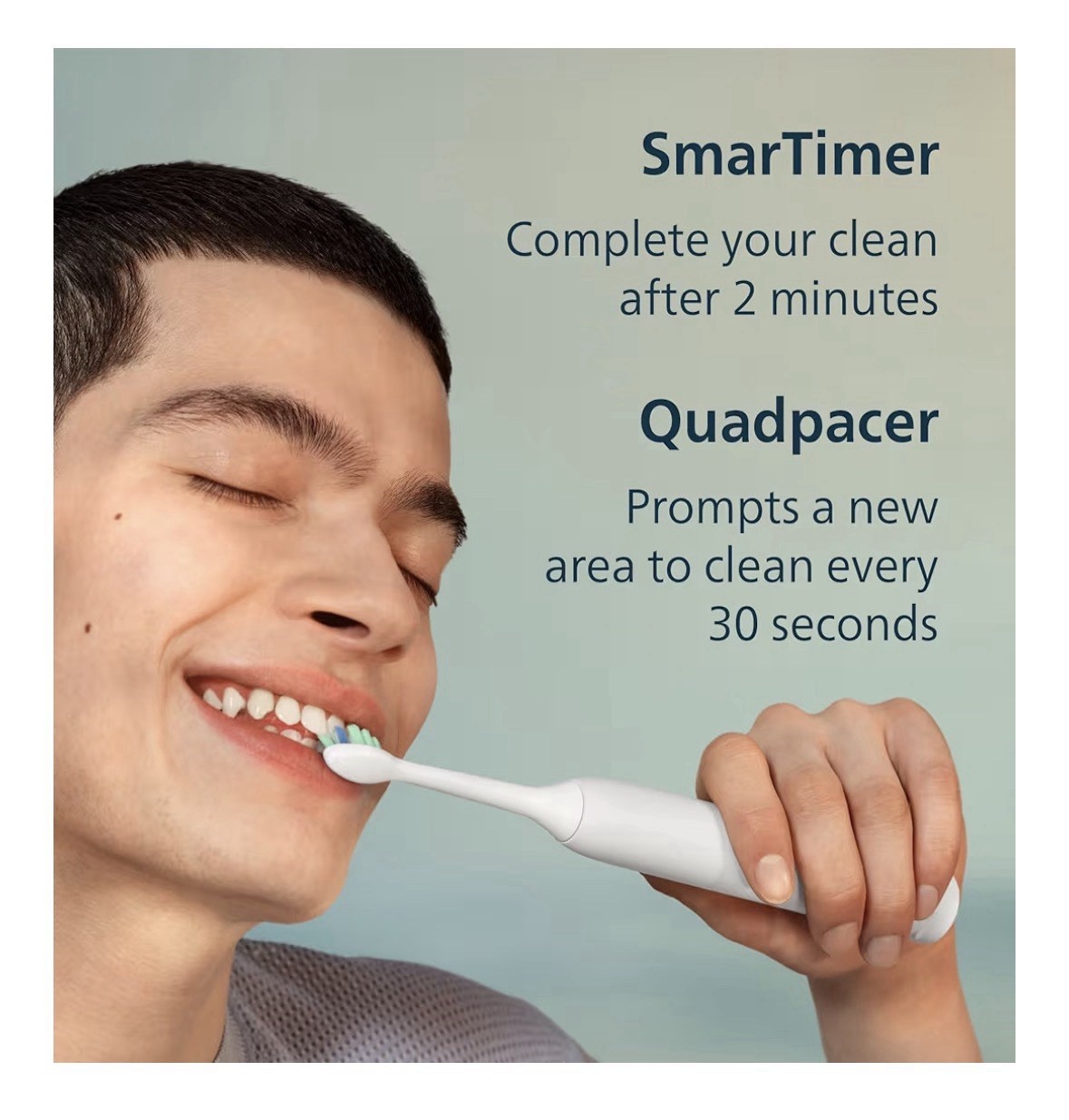 Philips Sonicare 4100 Rechargeable Sonic Toothbrush, White, Open-Box