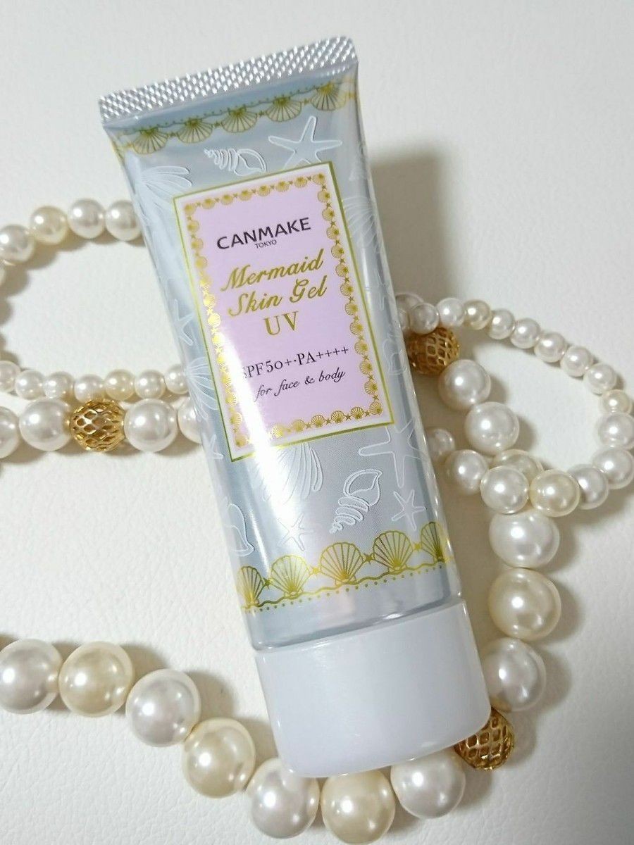 CANMAKE Tokyo Mermaid Skin Gel UV 01 Clear Sunscreen SPF50+ PA++++ 40g New