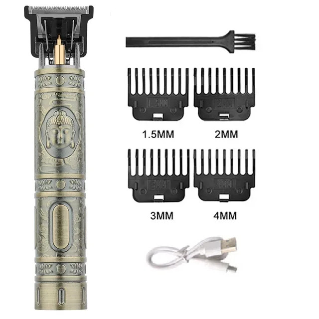 Vintage Cordless Hair Cutting Machine Portable Hair Clipper Electric Hair Trimme