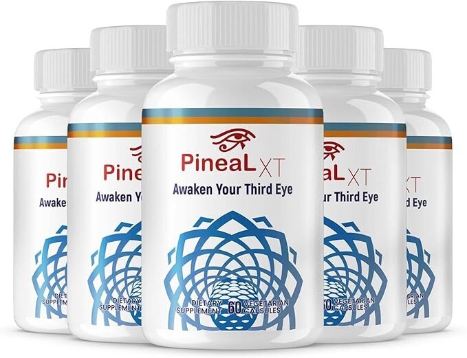 Pineal XT Support Body Mind Focus & Energy Supplements (300 Capsules) – Pack 5