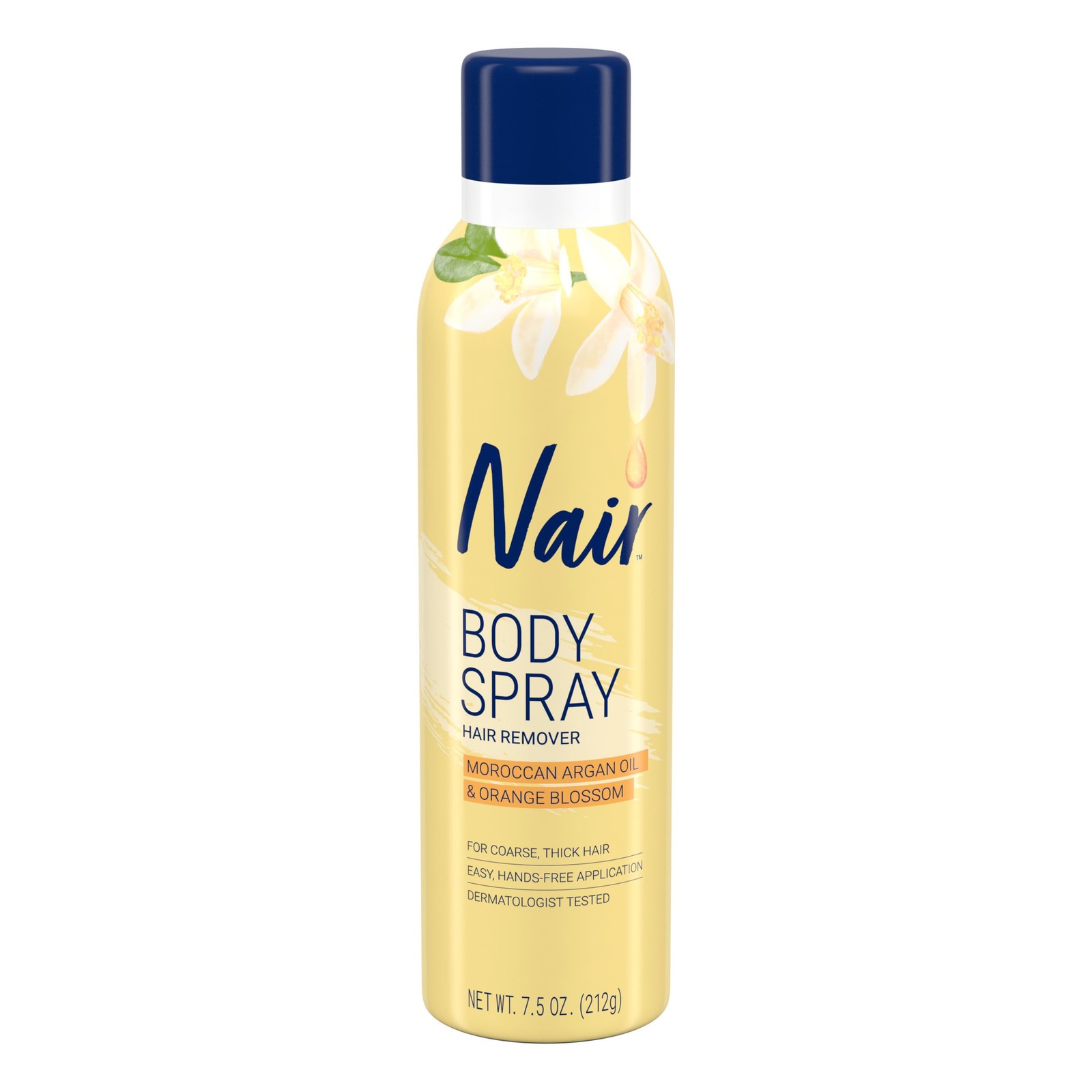 Nair Hair Removal Body Spray 7.5 Ounce Painless Easy Use For Legs Arms Bikini
