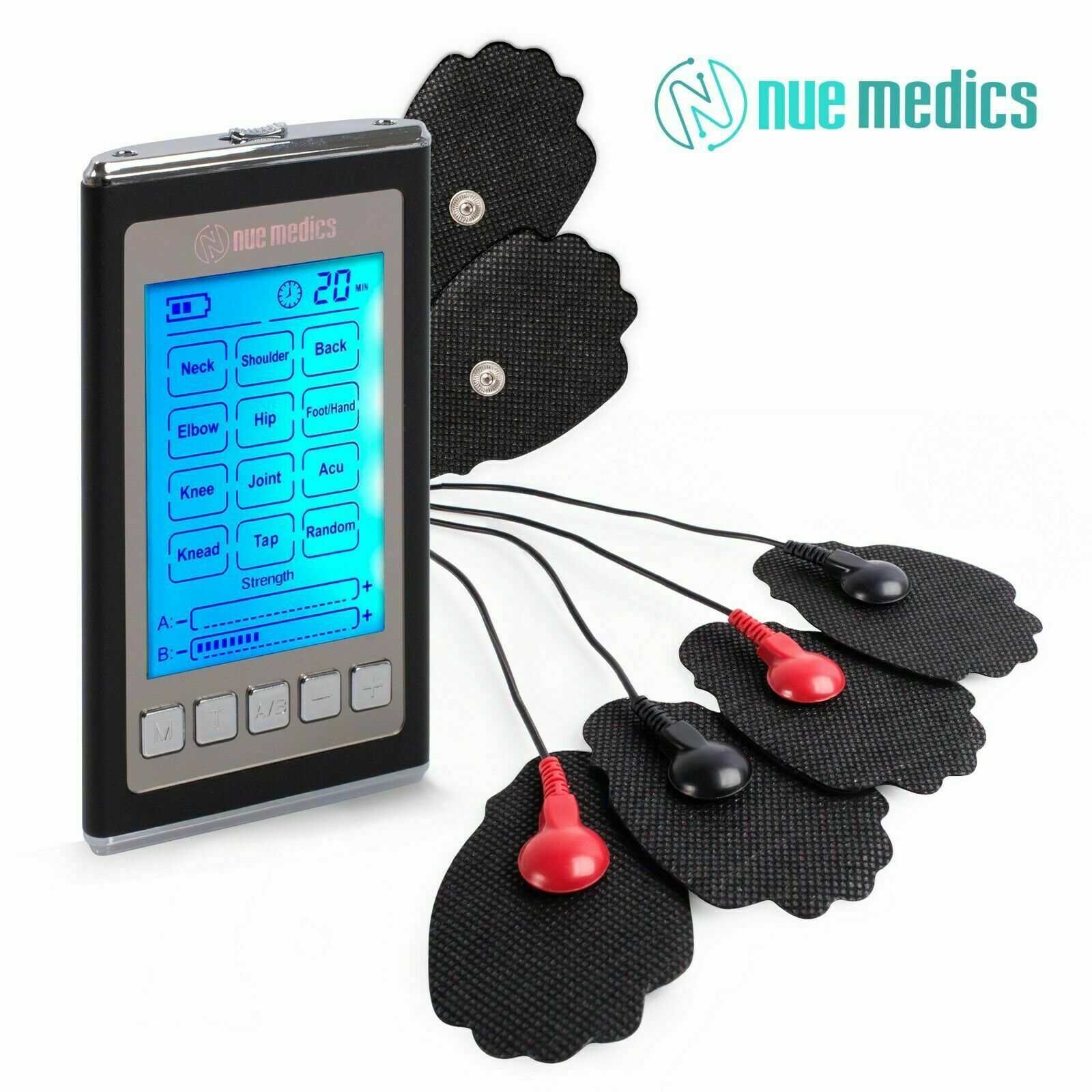 Portable Electrical Full Body Muscle Pain Relief Massager Tens Electrotherapy