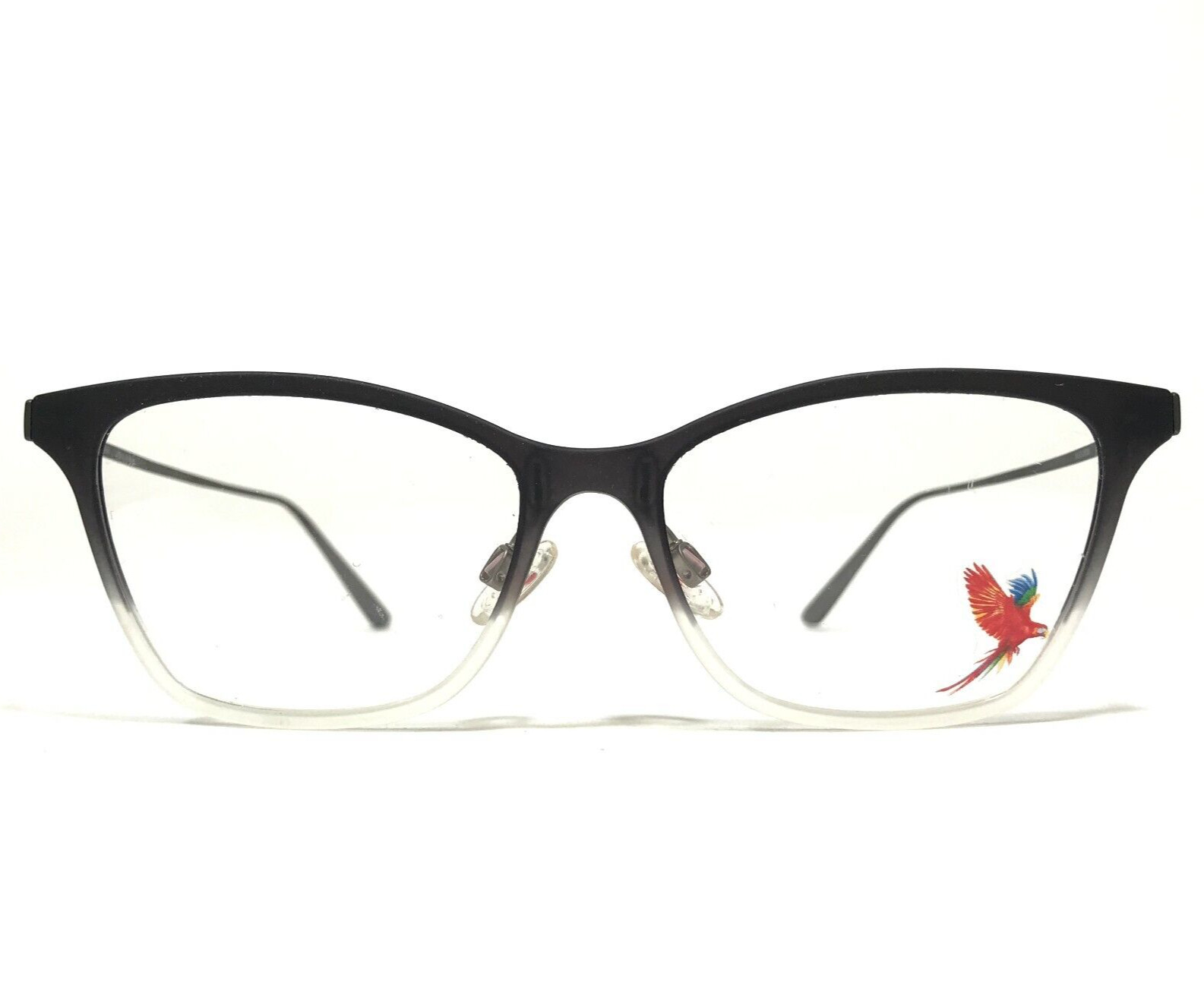 Maui Jim Eyeglasses Frames MJO2606-94M Black Gray Clear Fade Cat Eye 52-15-145