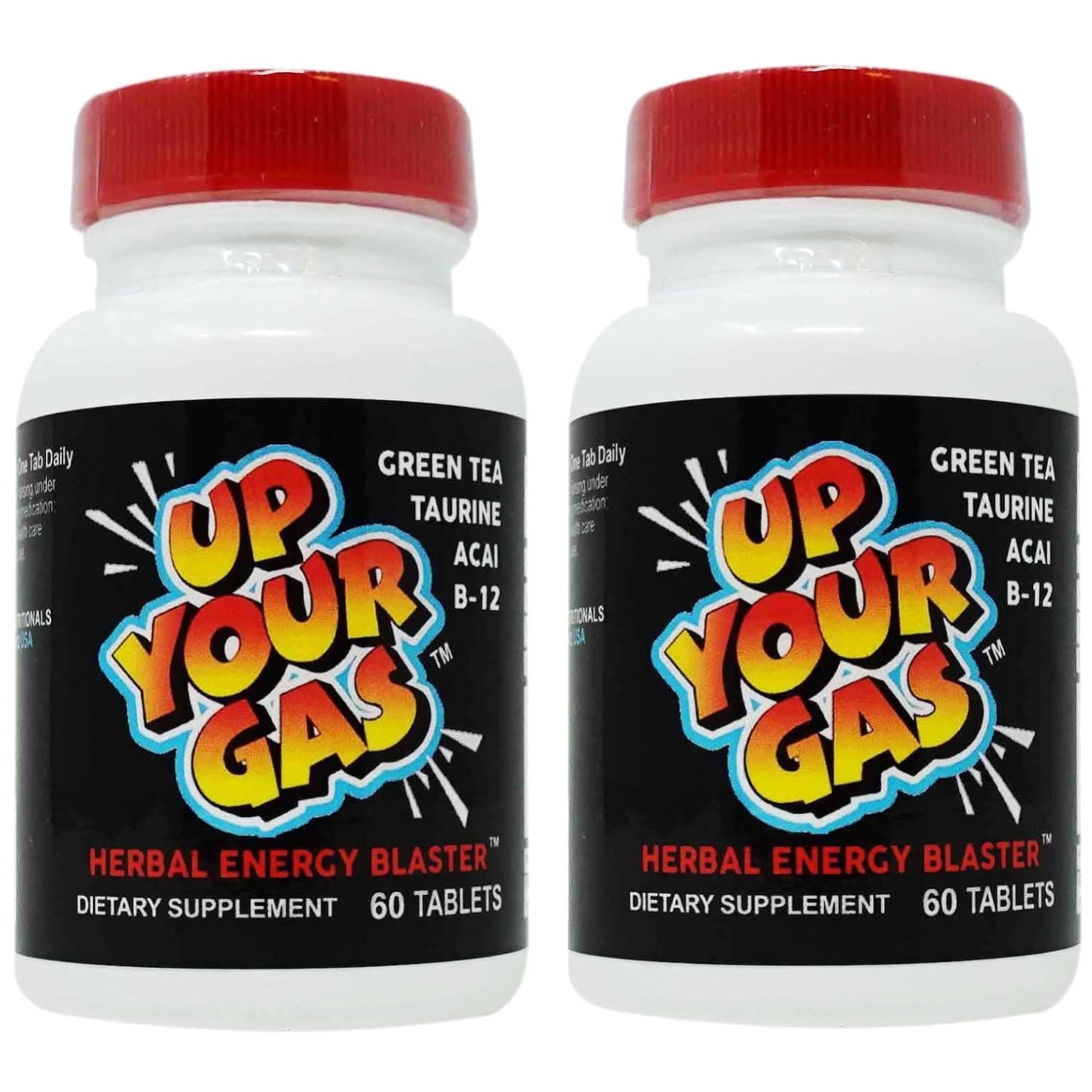 Energy Blaster Supplement – 120 Tablets, 2 Bottles